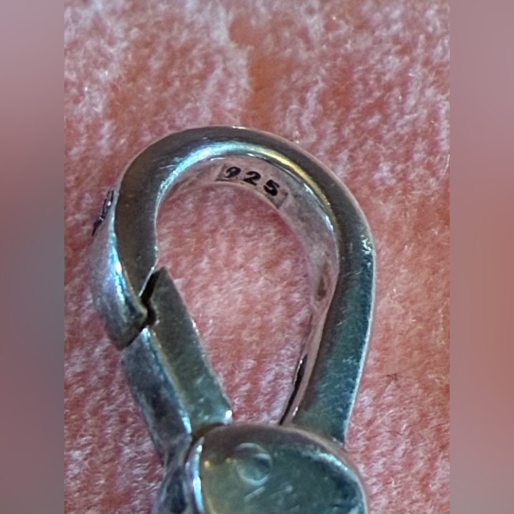 Juicy Couture Sterling Silver Heart Charm. - Picture 4 of 4